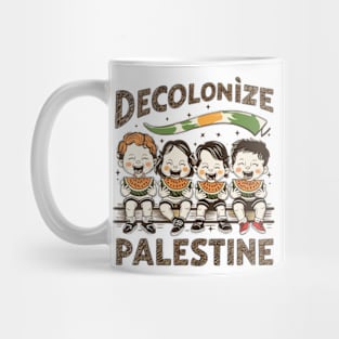 decolonize palestine Mug